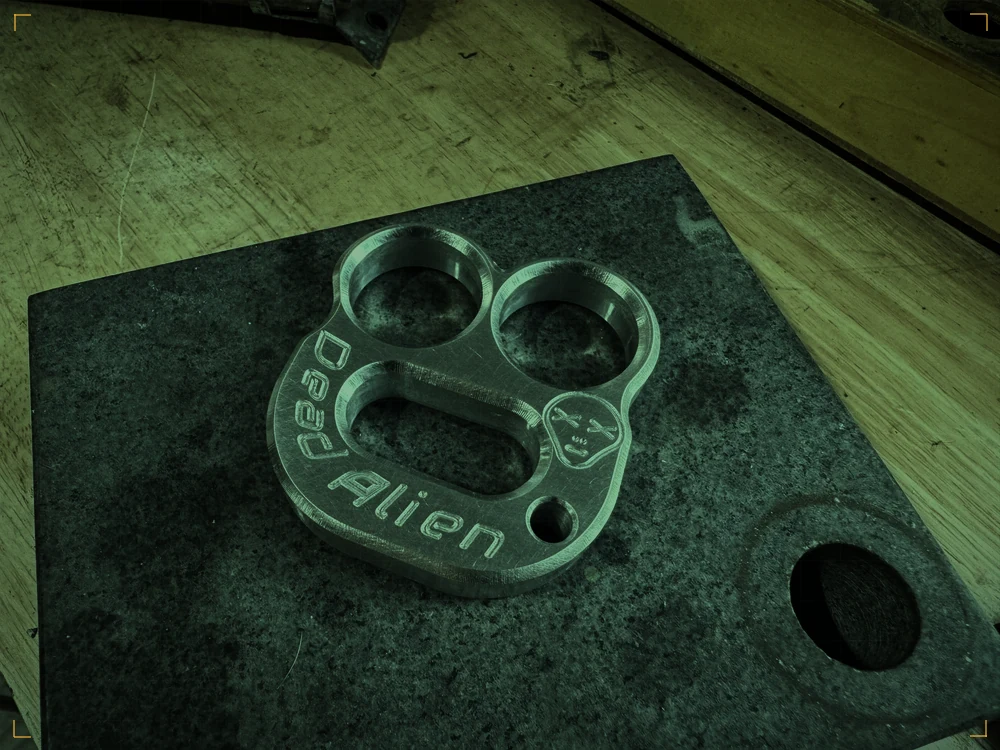 Dead Knuckle machined bottle opener